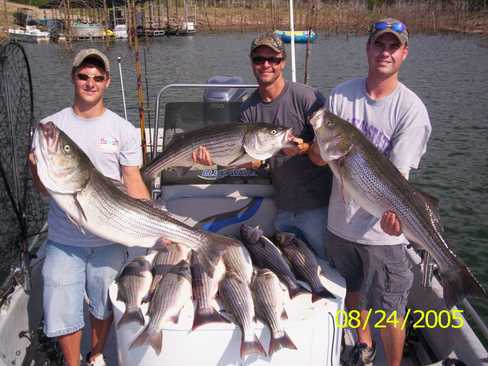 Striper fishing at it's best