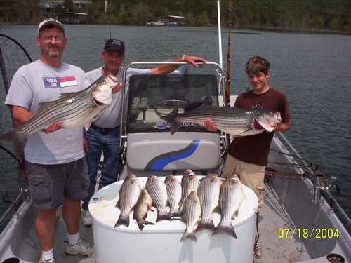 Striper fishing at it's best