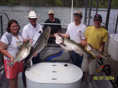 Striper fishing at it's best