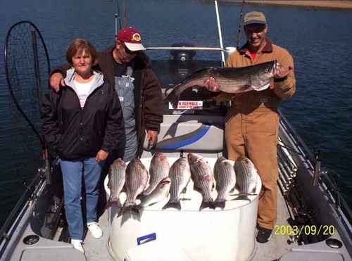 Nice mess of Stripers