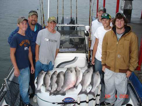 Nice mess of Stripers